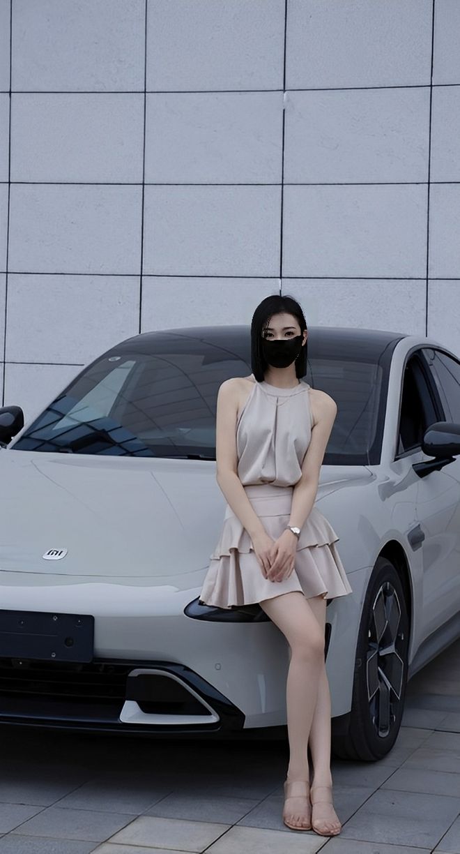 车主质量都这么高的吗？仙女也就长这样吧j9九游会(中国)网站小米SU7的美女(图8)